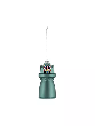 ALESSI | Weihnachtsschmuck BELL 12m Petrol/Dek. | 